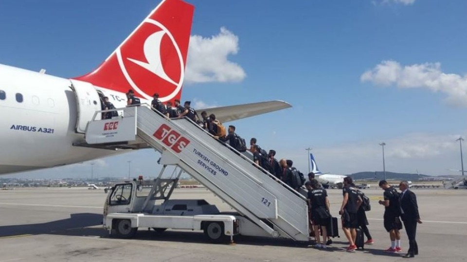 A Milli Futbol Takımı, Rusya'ya gitti