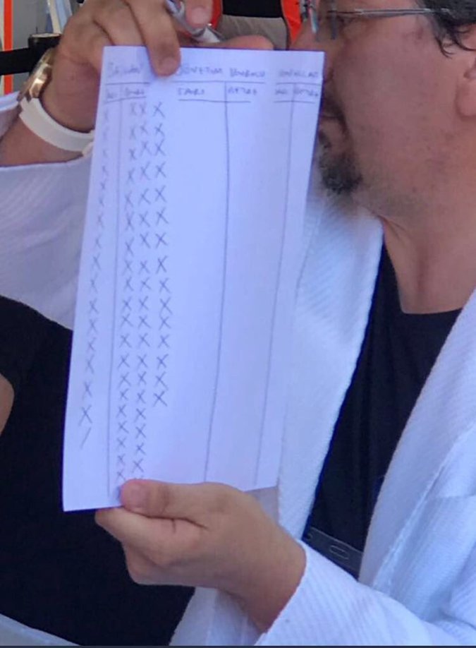 Oy sayım işlemi yapan görevli aradaki farkı gösterdi!