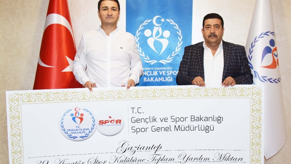 Amatör spor kulüplerine 232 bin TL destek