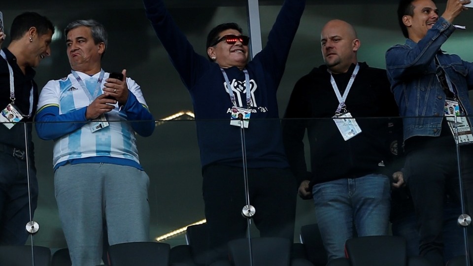 Maradona'dan özür mesajı: 'Bilmiyordum.'