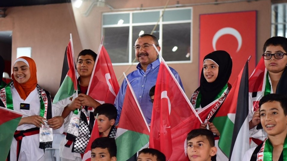 Sancaktepe Belediyesi, Filistinli tekvandocuları misafir etti