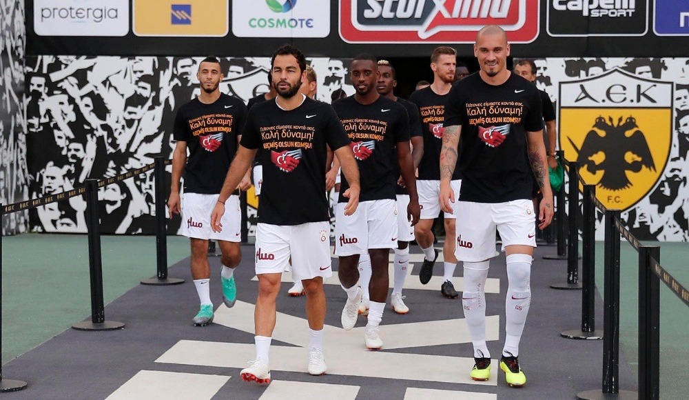 AEK'dan Galatasaray'a teşekkür