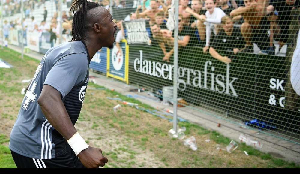 Dame N'Doye atıyor FC Copenhagen kazanıyor