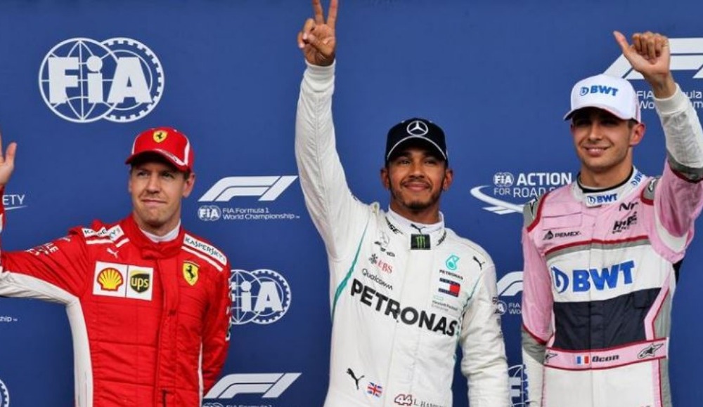 Belçika'da pole pozisyonu Hamilton'ın