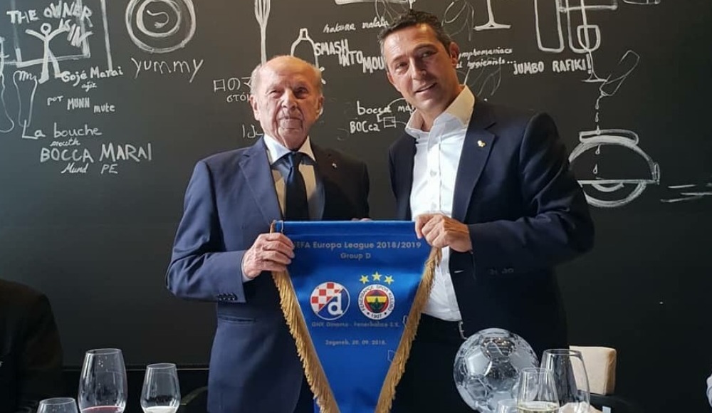Zagreb Kulübü, Fenerbahçe yönetimini yemekte ağırladı