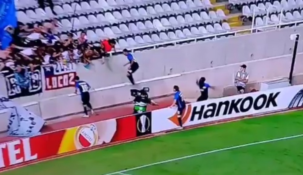 Video - Golü attı, büyük tehlike atlattı