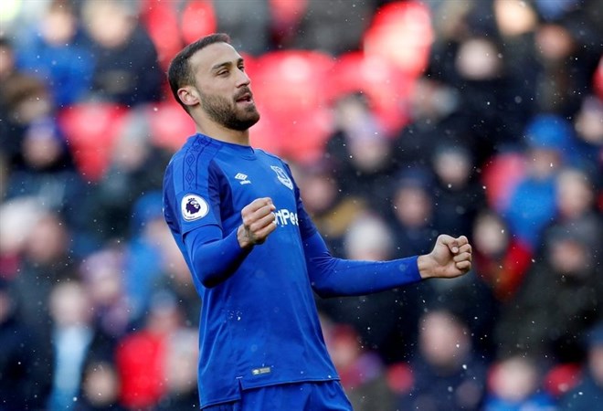 Everton maçını çıplak gözle izledi? Cenk Tosun nasıldı?