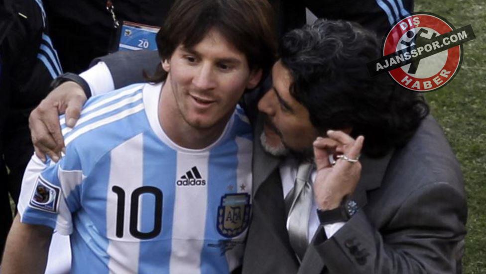 Maradona'dan Messi sözleri: 'Milli takımı bıraksın'