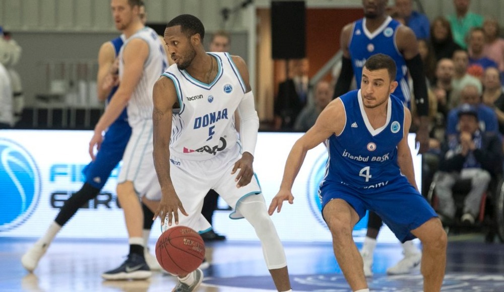 İstanbul Büyükşehir Belediyespor, Donar'a 90-81 yenildi