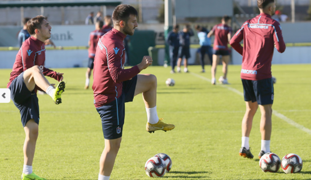 Trabzonspor, BUGSAŞ Spor maçı hazırlıklarını tamamladı