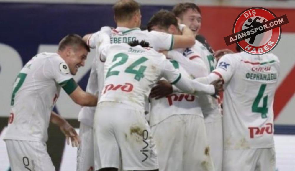 Lokomotiv Moskova 3 golle güldü