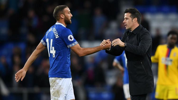 Cenk Tosun bu sezon Everton'da az şans bulabildi