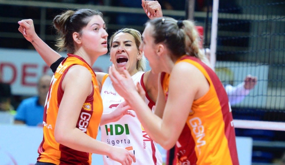 Galatasaray HDI Sigorta dörtlü finalde!