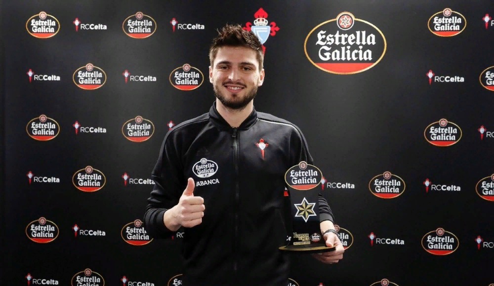 Celta Vigo'da ayın futbolcusu Okay Yokuşlu