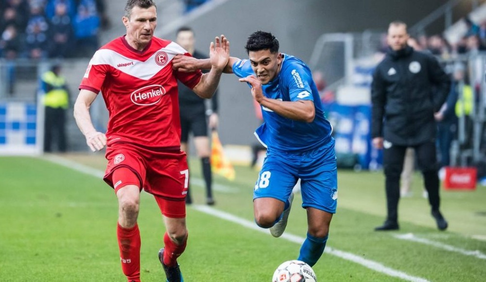 Hoffenheim ile Fortuna Düsseldorf 1-1 berabere kaldı