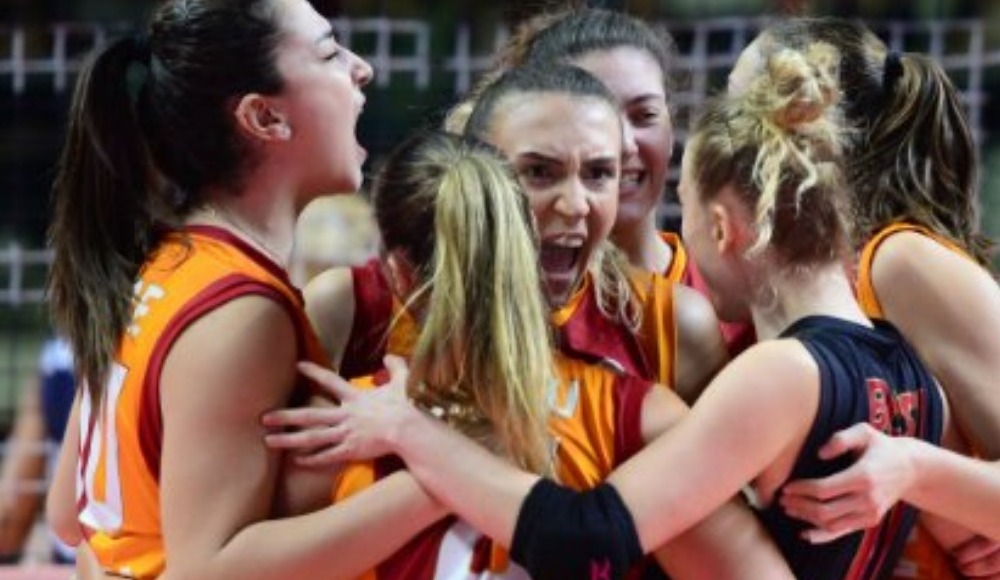 Galatasaray HDI Sigorta, Aydın Büyükşehir Belediyespor'u 3-1 mağlup etti