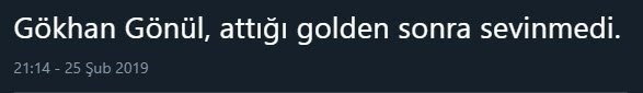 Gökhan Gönül Fenerbahçe'yi yıktı sosyal medya yerinden oynadı!