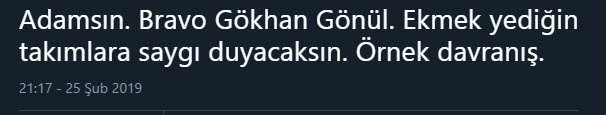 Gökhan Gönül Fenerbahçe'yi yıktı sosyal medya yerinden oynadı!