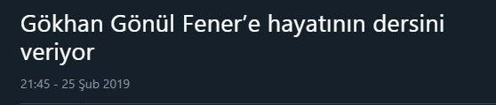 Gökhan Gönül Fenerbahçe'yi yıktı sosyal medya yerinden oynadı!