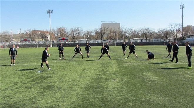 84 Kamu futbol takımının turnuvası başladı
