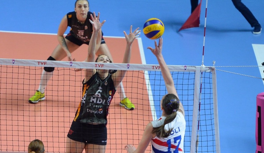 Türk Hava Yolları, Galatasaray HDI Sigorta'yı 3-2 yendi