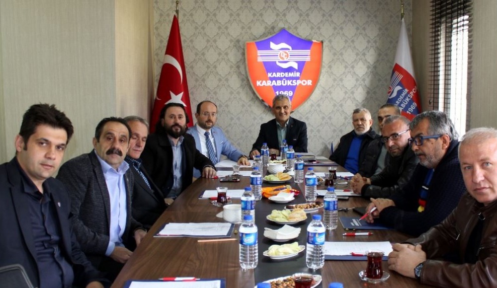 Karabükspor yönetiminde görev dağılımı yapıldı
