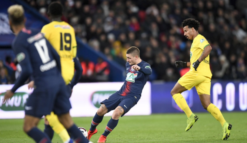 Nantes'ı deviren PSG finale kaldı!