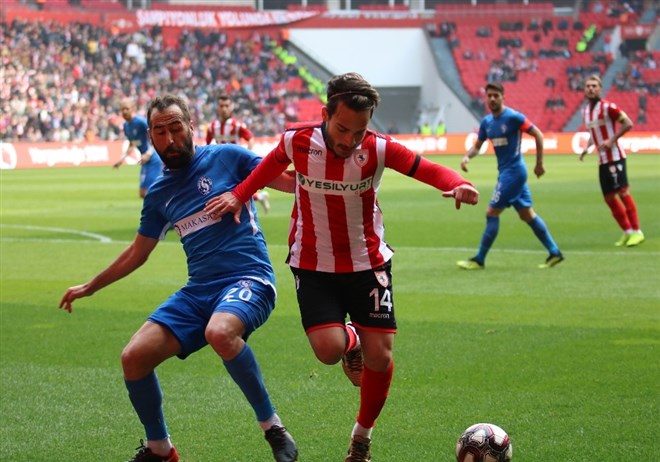 TFF 2. Lig: Yılport Samsunspor: 1 - Sarıyer: 1