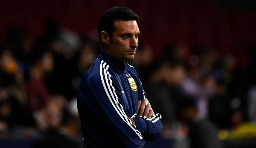 Lionel Scaloni'ye bisiklet çarptı