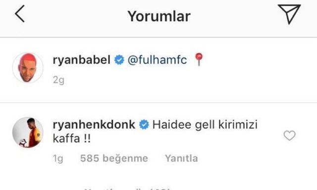 İşte o paylaşım ve Donk'un yorumu